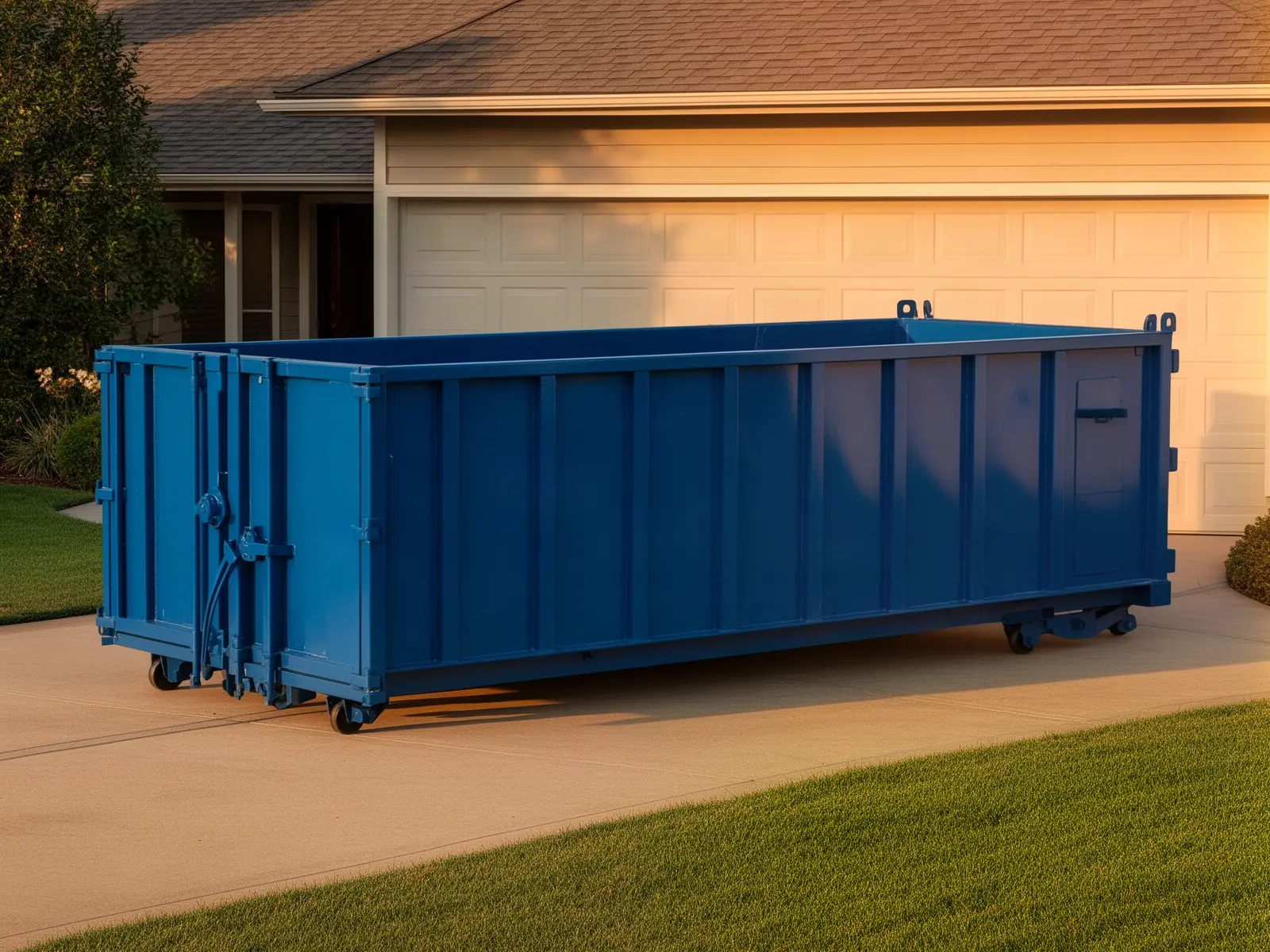 Roll-off dumpster from Trout Lake Dumpster Rental in Lincoln, NE
